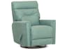 Denali Leather Upholstery Swivel Glider Recliner