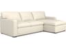 Madison Sleep Track Arm Leather Upholstery Upholstered Sectional Sofa