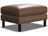 Brookes Leather Upholstery Ottoman