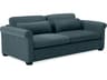 Ensemble Max Roll Arm Leather Upholstery Grande Sofa