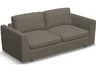 Ensemble Angle Arm Leather Upholstery Sofa