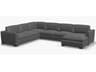 Ensemble Angle Arm Upholstered Sectional Sofa
