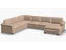 Ensemble Roll Arm Upholstered Sectional Sofa