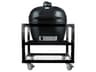Primo Oval XL Charcoal Grill with Stainless Steel Cart