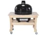 Primo Oval XL Charcoal Grill with Cypress Table