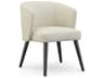 Ariana Beige Upholstered Arm Dining Chair
