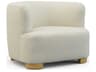 Sabrina Beige Accent Chair