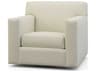 Cline Swivel Beige Accent Chair