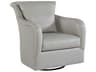Dalton Swivel Glider Leather Accent Chair