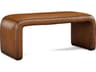 Niagara Leather Queen Bench