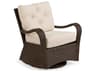 Alexandria Wicker Swivel Glider Outdoor Lounge Chair