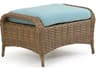 Quick Ship Alexandria Wicker Outdoor Patio Ottoman
