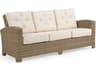Seaside Wicker Outdoor Patio Sofa