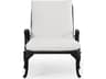 Oxford Cast Aluminum Weathered Black Outdoor Patio Chaise Lounge