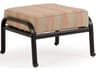 Quick Ship Dauphine Cast Aluminum Outdoor Patio Ottoman