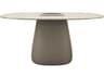 Cobble Ottawa Recycled Plastic Oval Dining Table