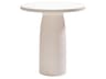 Toto Warm White Recycled Plastic Round Dining Table
