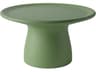 Totino Balsam Green Recycled Plastic Round End Table