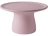 Totino Pink Recycled Plastic Round End Table