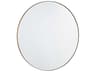 Gold Round Wall Mirror