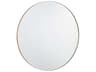 Gold Round Wall Mirror