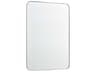 Silver Rectangular Stadium Wall Mirror