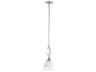 Spencer 1-Light Classic Nickel Glass Bell Mini Pendant