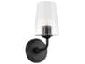 Providence 1-Light Matte Black Wall Sconce