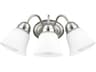 3-Light Satin Nickel Vanity Light