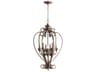 Bryant 9-Light Oiled Bronze Pendant