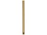 18" Brushed Brass Downrod