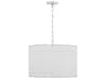 Belinder 4-Light Chrome Drum Pendant