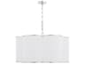 Belinder 6-Light Chrome Drum Pendant