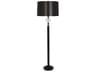 Celine Deep Patina Bronze Crystal Floor Lamp