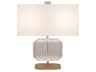Jacqueline Modern Brass Clear Crystal Table Lamp