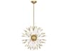 Andromeda 8-Light Modern Brass Sputnik Pendant