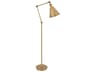 Alloy Warm Brass Floor Lamp