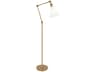 Alloy Warm Brass Floor Lamp