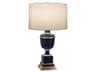 Annika Blue Buffet Lamp