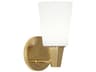 Wheatley 1-Light Modern Brass Wall Sconce