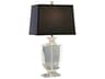 Artemis Clear Crystal Silver Plate Table Lamp