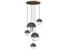 Mavisten Edition Copernica 8-Light Lacquered Burnished Brass Pendant