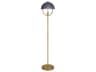 Mavisten Edition Copernica Lacquered Burnished Brass Floor Lamp