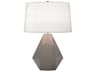 Delta Table Lamp Smoky Taupe Ceramic