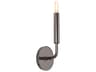 Mavisten Edition Carbonia 1-Light Black Chrome Wall Sconce
