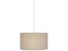 Elena 1-Light Painted White Off Drum Pendant