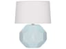 Franklin Baby Blue Glazed Table Lamp