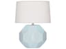 Franklin Baby Blue Glazed Table Lamp