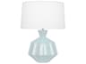 Orion Baby Blue Glazed Buffet Lamp