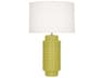 Dolly Table Lamp in Citron Glazed Ceramic